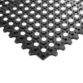 Low Price Mesh Permeable Perforated Rubber Ring Mat with 3FT*5FT/2FT*3FT with Holes for Kitchen